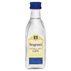 Seagrams Extra Dry Gin 50mL Bottle