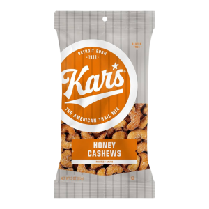 Kar’s Honey Cashews (single/3oz)