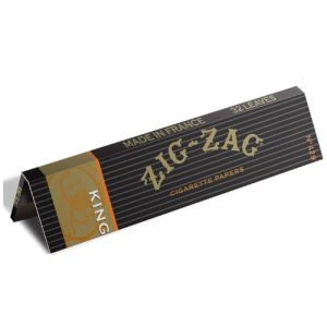 Zig-Zag King Size Rolling Papers  (Single/32 Leaves)