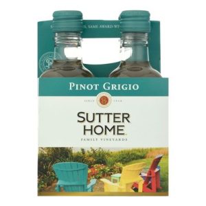 Sutter Home Family Vineyards Pinot Grigio (4 Pack/187.00 ML)