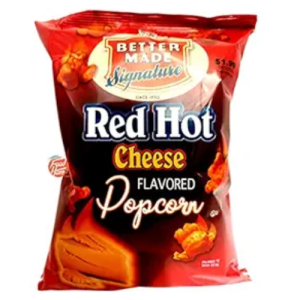 Better Made Signature Red Hot Cheese Popcorn  (Single/2.75 oz)