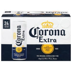 Corona Extra Mexican Beer Cans, 4.6% ABV (24 pk)