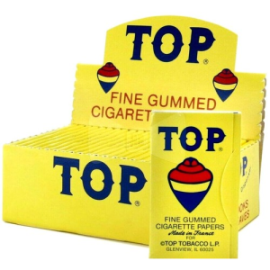 Top Fine Gummed Original Cigarette Papers (Single/100 Leaves)