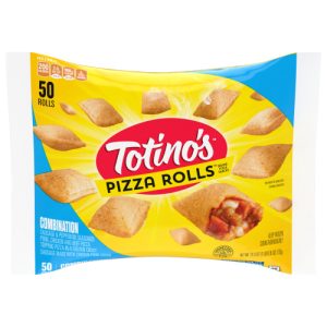 Totino's Pizza Rolls Combination Flavored, Frozen Snacks, 50 Rolls, (24.8 oz)