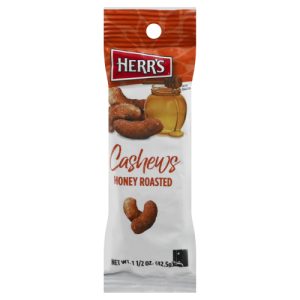 Herrs Honey Roasted Cashews (1.5 oz)
