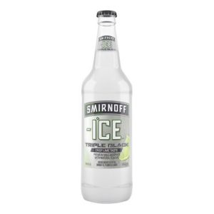 Smirnoff Ice Triple Black Bottle (Singles/24 FL OZ Bottle)