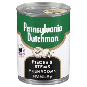 Pennsylvania Dutchman Pieces & Stems Mushrooms (8 oz)