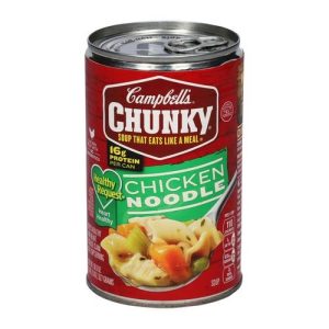 Campbell's Chunky Healthy Request Soup Chicken Noodle (Single/18.60 OZ Pull Top Can)