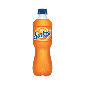 Sunkist ORANGE CAN (Single/16.9 OZ bottle)