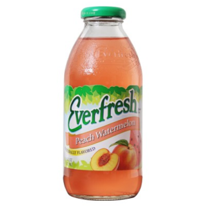 Everfresh Peach Watermelon Juice (Single/16 oz Bottle)