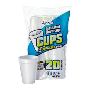 Foam Cups (20 pack/16 oz)