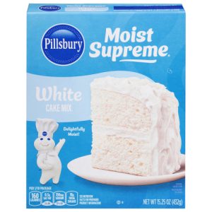 Pillsbury Moist Supreme White Cake Mix (15.25 oz)