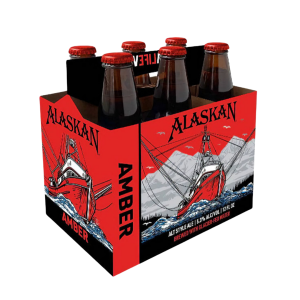 Alaskan Amber Alt Style Ale Can (6 Pack/12 FL OZ Can)