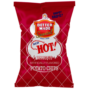 Better Made Red Hot Barbecue Potato Chips (Single/2.75 oz)