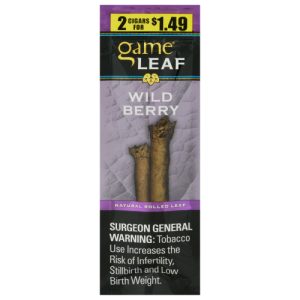 Game Leaf Wild Berry Cigars (2 ea)