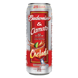 Budweiser Chelada Cans (Single/25 oz Can)