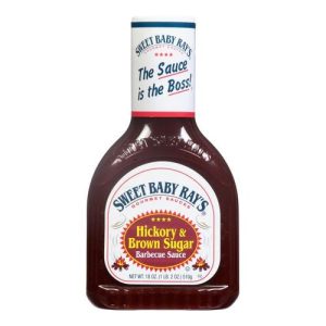 Sweet Baby Ray's Barbecue Sauce Hickory & Brown Sugar (Single/18.00 OZ Squeeze Bottle)