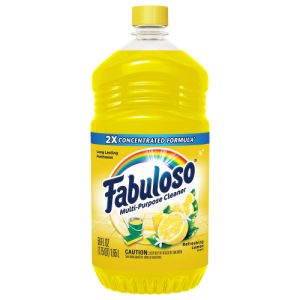 Fabuloso Multi-Purpose Cleaner 2X Concentrated Formula, Lemon Scent, . (56 Oz)