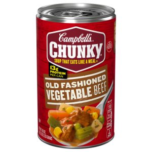 Campbell's Chunky Old Fashioned Vegetable Beef Soup (18.8 oz)