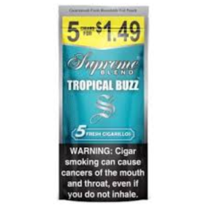 Supreme Blend Cigarillos Tropical Buzz (Single/5 CT)