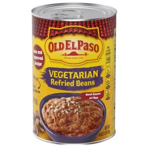 Old El Paso Vegetarian Refried Beans . (16 oz)