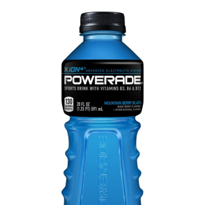 Powerade Ion 4 Sports Drink Mountain Berry Blast (Single/32.00 FL OZ Plastic Bottle)