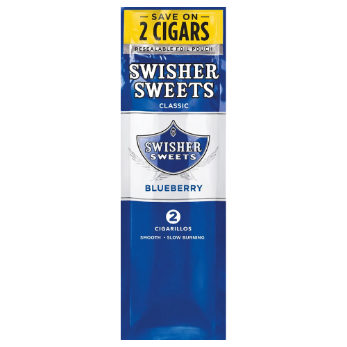 Swisher Sweets Blueberry (2 Pack/packets)