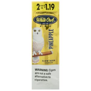 White Owl Pineapple Cigarillos (2 ea)
