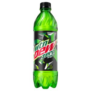 Mtn Dew Zero Sugar DEW Soda Citrus Bottle (16.9 Fl Oz)