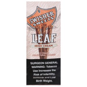 Swisher Sweets Leaf Irish Cream Cigars (3 ea)