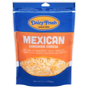 Dairy Fresh Mexican Shredded Cheese (8 oz)