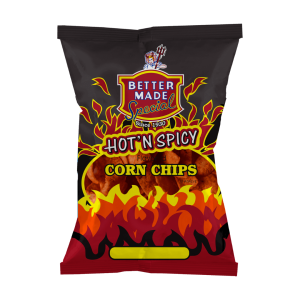 Better Made Hot N Spicy Corn Chips (single/3.25oz)