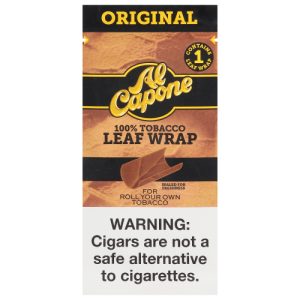 Al Capone 100% Tobacco Original Leaf Wrap (1 ea)