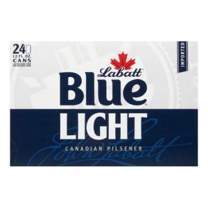 Labatt Blue Light Can (24 Pack/12 FL OZ Can)