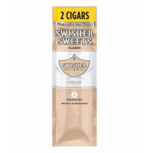 Swisher Sweets Cigarillos Cream (Single/2 CT)