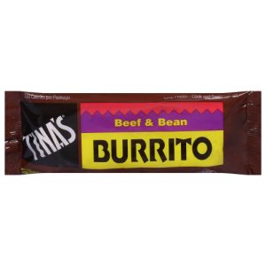 Tina's Beef & Bean Burrito (4 oz)