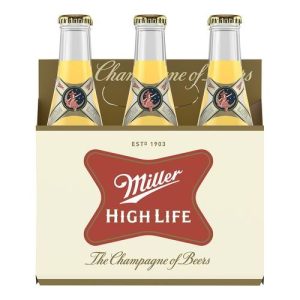 Miller High Life Bottle (6 Pack/12 FL OZ Bottle)