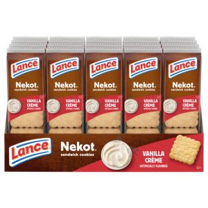 Lance Nekot Vanilla Creme Sandwich Cookies (1 ea)