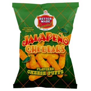 Better Made Jalapeno Cheddar Cheese Puffs (Single/2.375 oz)