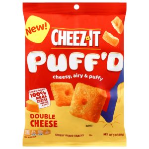 Cheez-It Puff'd Double Cheese Cheesy Baked Snacks (3 oz)
