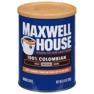 Maxwell House 100% Colombian Ground Coffee Canister (9.9 oz)