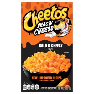 Cheetos Mac'N Cheese Pasta With Flavored Sauce Bold & Cheesy Flavor (5.9 Oz)