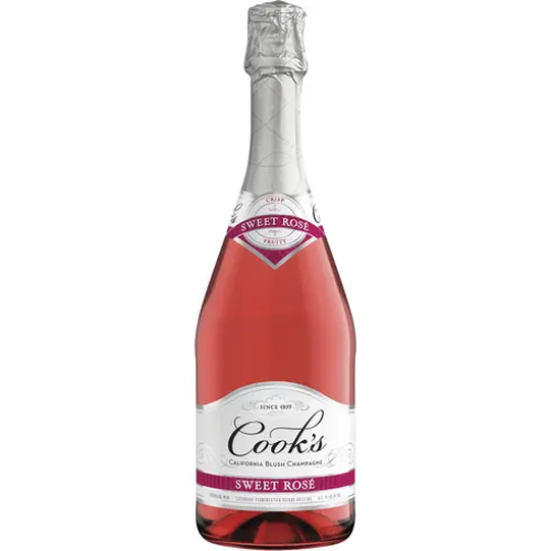 Cook's Sparkling Sweet Rose (Single/750ml)