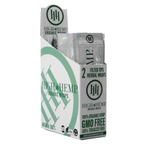 High Hemps Organic Wraps (Single/2 CT)