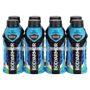 BODYARMOR Sports Drink Blue Raspberry (8 Pack/12 fl oz)