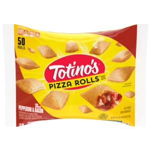 Totino's Pizza Rolls Pepperoni & Bacon Flavored, Frozen Snacks, (50 ct)