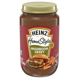 Heinz HomeStyle Mushroom Gravy Jar (12 oz)
