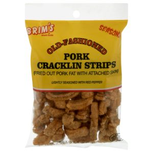 Brims Old-Fashioned Seasoned Pork Cracklin Strips (3 oz)
