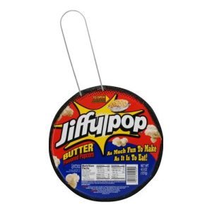 Jiffy pop Butter Flavored Popcorn  (Single/4.50 OZ Tin)
