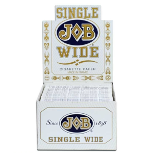 Job Rolling Papers White - Single Wide  (Single/32 Leaves)
